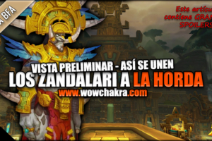 Así se unen los Trol Zandalari a la Horda