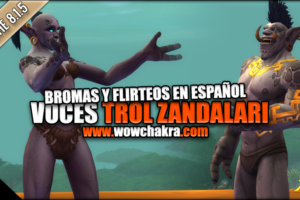 Flirteos y bromas Trol Zandalari