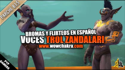 Flirteos y bromas Trol Zandalari