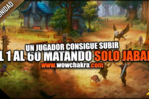 Un jugador consigue subir al 60 matando jabalís