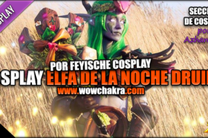Cosplay de Elfa de la Noche Druida por Feyische Cosplay