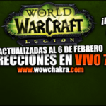 Correcciones en vivo de World of Warcraft
