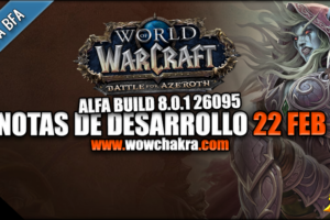 Notas de desarrollo Alfa Battle for Azeroth