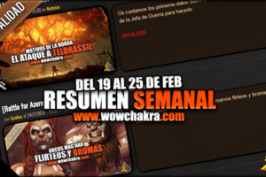 Resumen semanal wowchakra