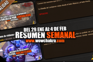 Resumen semanal wowchakra