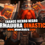 Raza Aliada Enanos Hierro Negro Armadura Dinástica