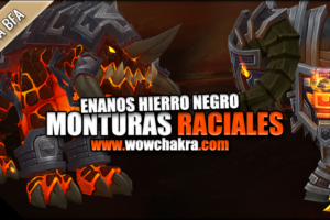 Montura Racial Enanos Hierro Negro