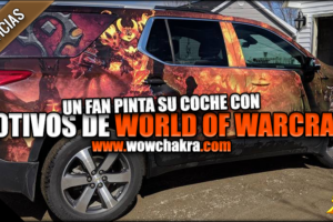 Coche pintado de World of Warcraft