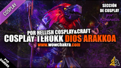 Cosplay de Terokk por Hellish Cosplay and Craft
