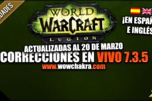 Correcciones en vivo de World of Warcraft
