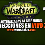 Correcciones en vivo de World of Warcraft