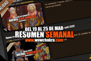 Resumen semanal wowchakra
