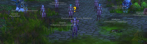 La quema de Teldrassil