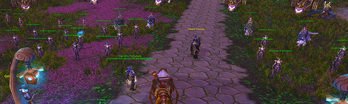 La quema de Teldrassil