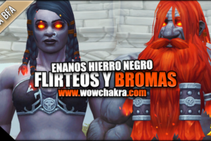Flirteos y bromas Enanos Hierro Negro
