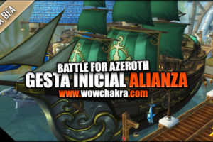 Gesta inicial Alianza en Battle for Azeroth