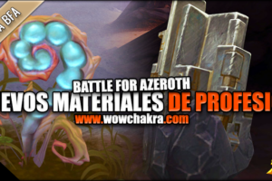 Nuevos materiales de profesión de Battle for Azeroth