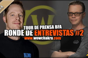 Press Tour de Battle for Azeroth Interviews