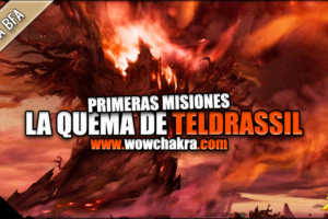 La quema de Teldrassil