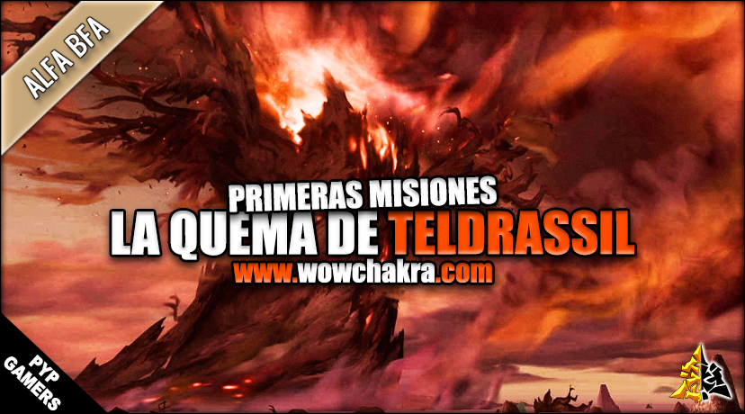 La quema de Teldrassil