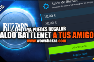 Regala saldo Battle net a tus amigos