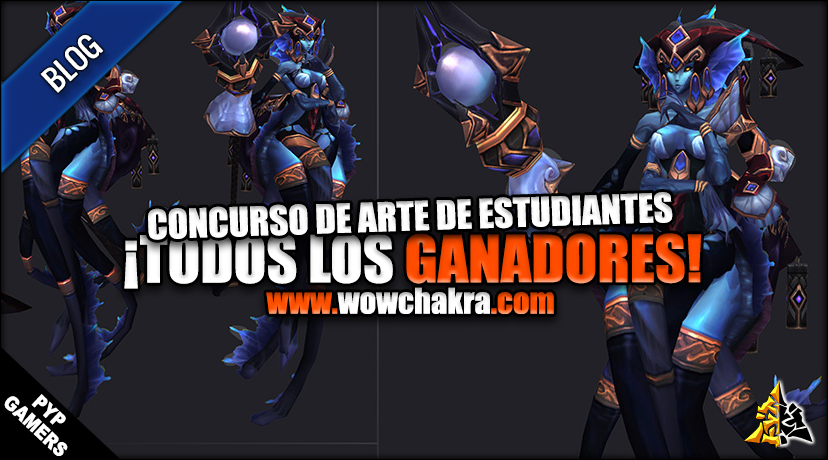 Ganadores Concurso de Arte de Estudiantes de Blizzard