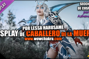 Cosplay de Elfa de la Noche Caballero de la Muerte por Lessa Harusame