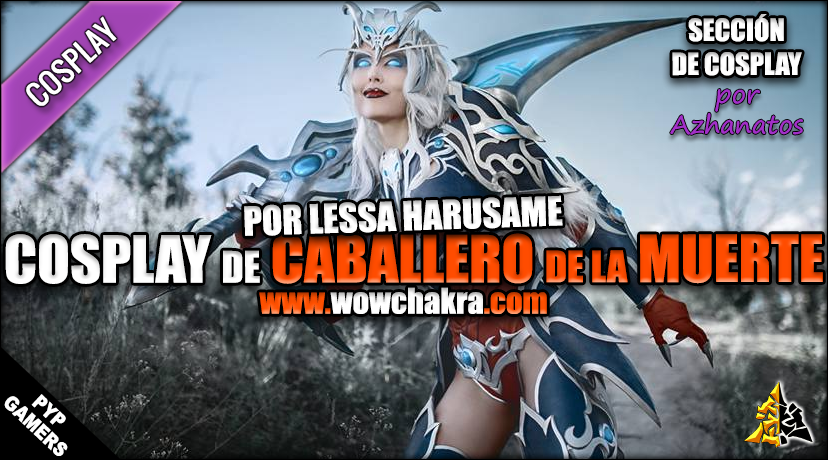 Cosplay de Elfa de la Noche Caballero de la Muerte por Lessa Harusame
