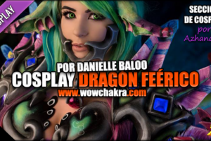 Cosplay de Dragón Feérico por Danielle Baloo