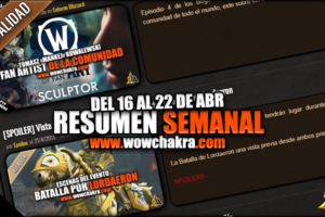 Resumen semanal wowchakra