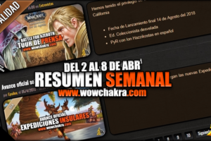 Resumen semanal wowchakra