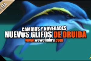 Novedades forma de druida acuatica y de vuelo