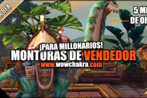 Montura de millonarios en Battle for Azeroth