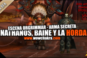 Nathanos, Baine y la Horda