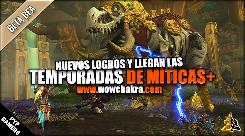 Temporadas de Míticas+ en Battle for Azeroth
