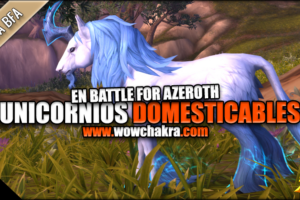 Unicornios domesticables en Battle for Azeroth