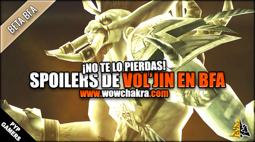 Spoilers de Vol'jin en Battle for Azeroth