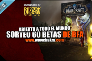 Sorteo 60 Betas de Battle for Azeroth