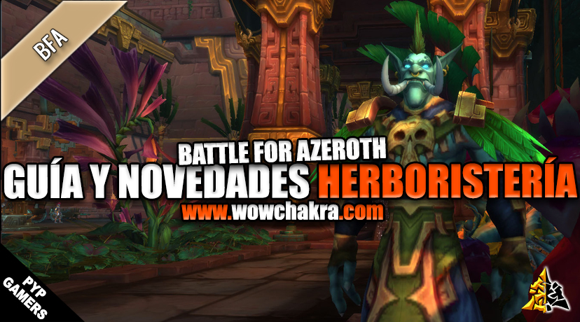 Guía Herboristería Battle for Azeroth