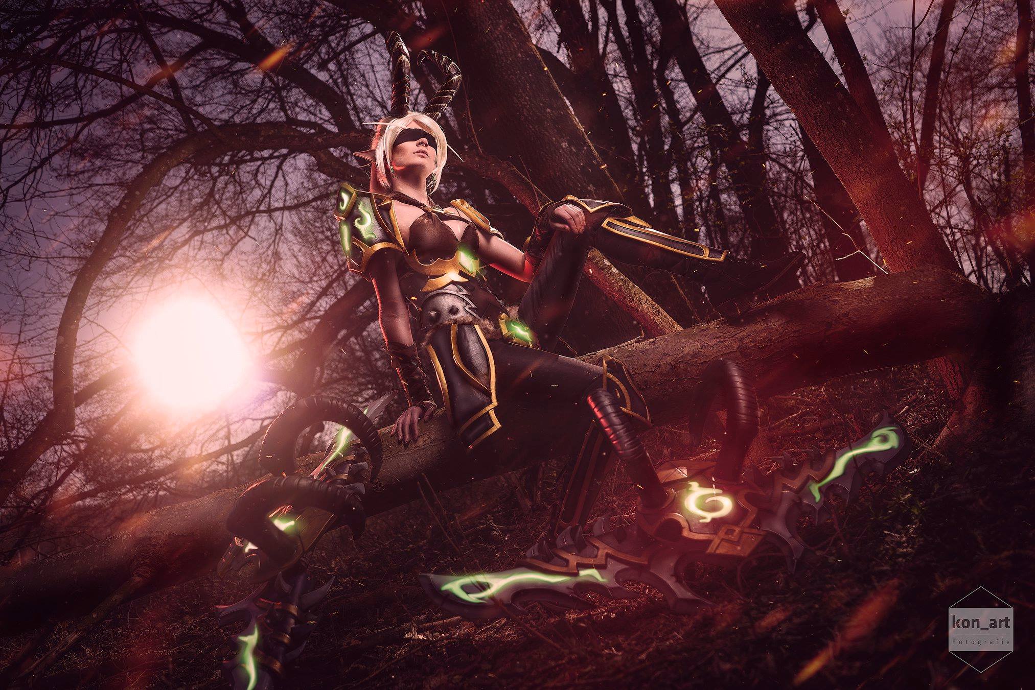 Cosplay DH Elfa de Sangre