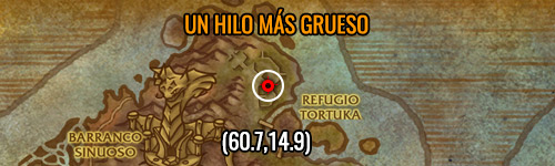 Un hilo mas grueso Localización