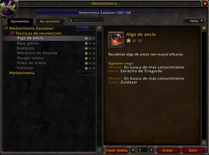 Herboristería de Battle for Azeroth