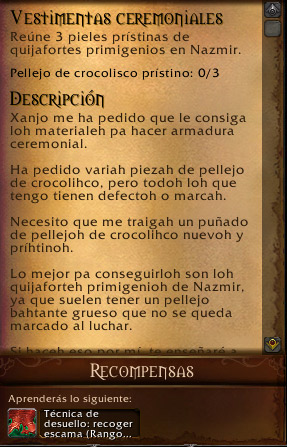 Vestimentas ceremoniales
