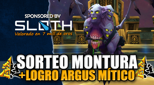 Sorteo Sloth Argus Mítico
