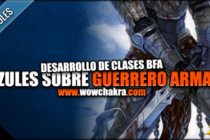 Azules Guerrero Armas Battle for Azeroth