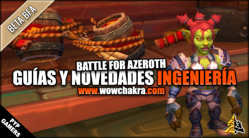 Guía Ingeniería Battle for Azeroth
