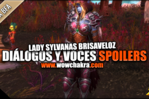 Spoilers de Sylvanas Brisaveloz en Battle for Azeroth