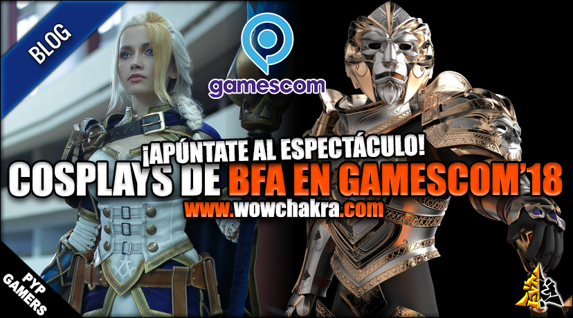 ¡Espectáculo de Cosplay de Battle for Azeroth en Gamescom 2018!
