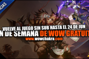 Fin de semana de Wow Gratis