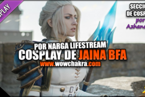 Cosplay de Jaina Valiente de Battle for Azeroth por Narga Lifestream